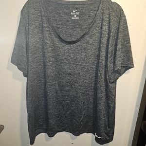 Nike sz. 2xl grey athletic tshirt